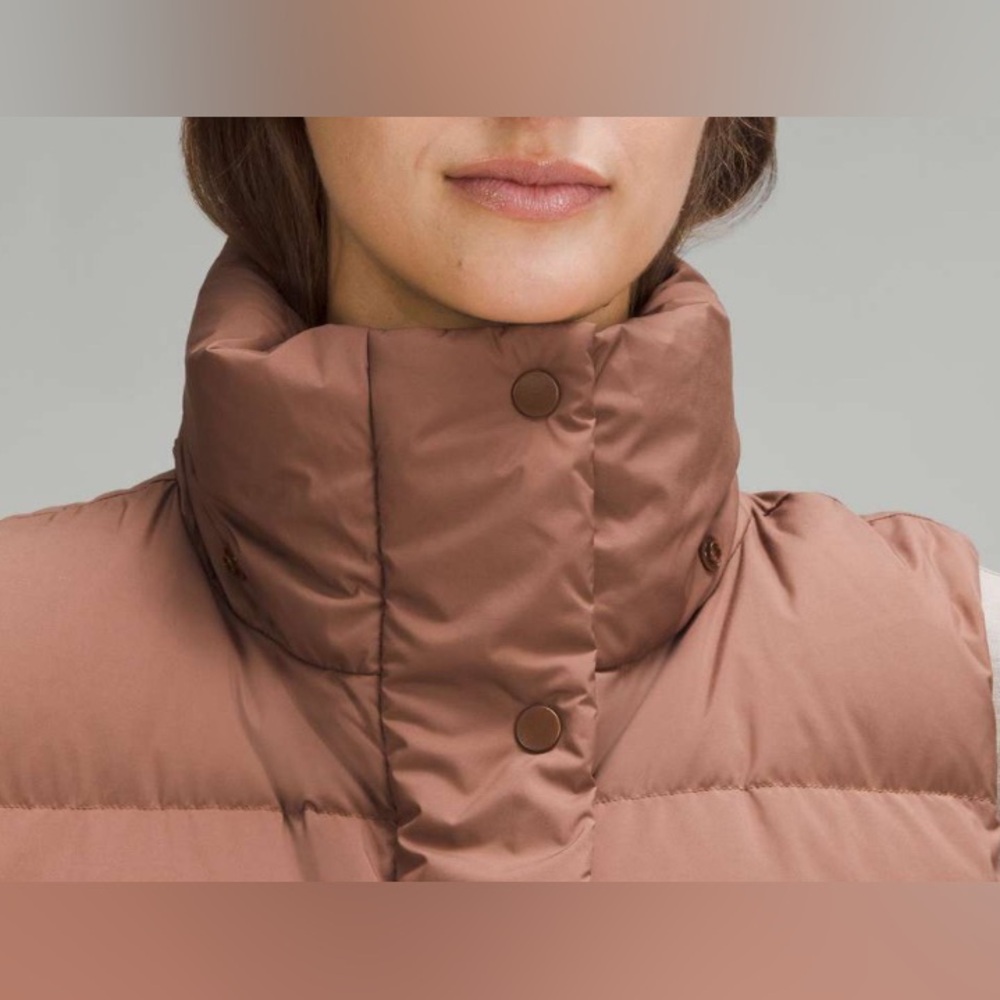 NWOT Lululemon Wunder Puff Cropped Vest Roasted Brown - Picture 5 of 10